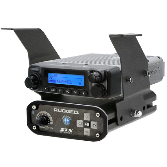 Rugged Radios Polaris XP1 Below Dash Mount for M1/G1/RM60/RDM/GMR45 And Rugged Intercom