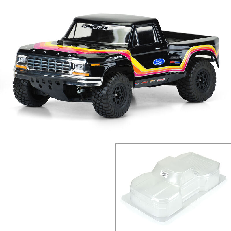 PRO351900; Pro-Line 1979 Ford F-150 Short Course Truck Body (Clear)