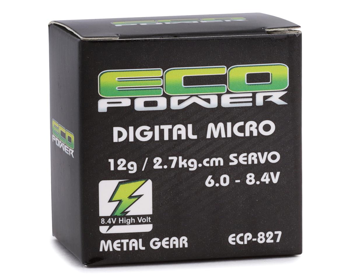 ECP-827; EcoPower 827 12g Digital Metal Gear Micro Servo