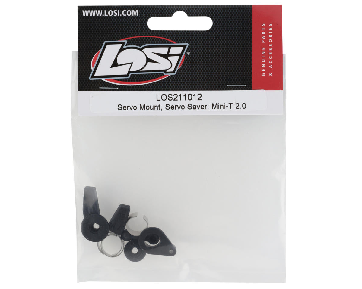 LOS211012; Losi Mini-T 2.0 Servo Mount & Saver