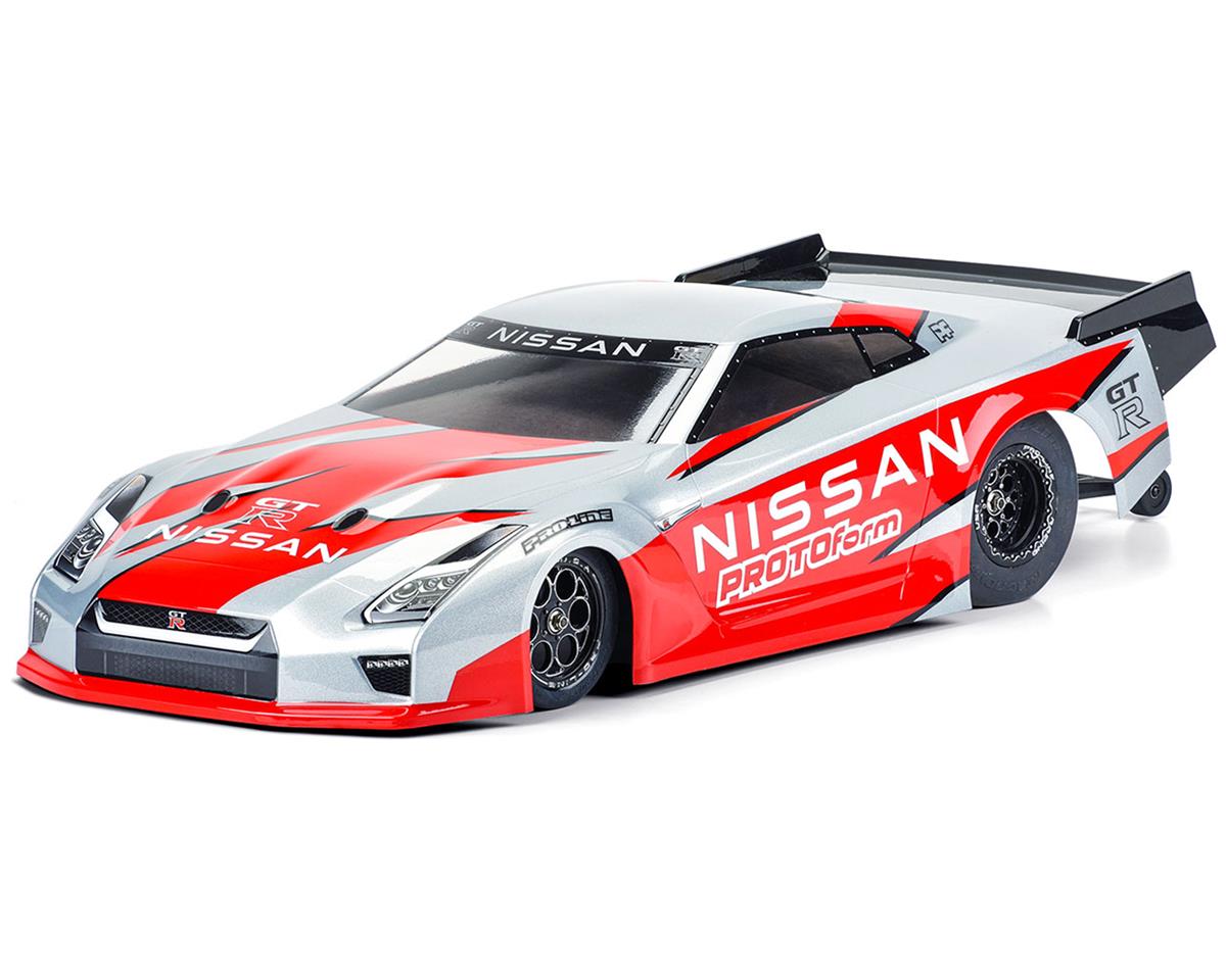PRM158500; Protoform Nissan GT-R R35 No Prep Drag Racing Body (Clear)