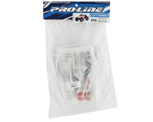 PRO361500; Pro-Line Cliffhanger HP 1/10 Cab Only 12.3" Comp Crawler Body (Clear)
