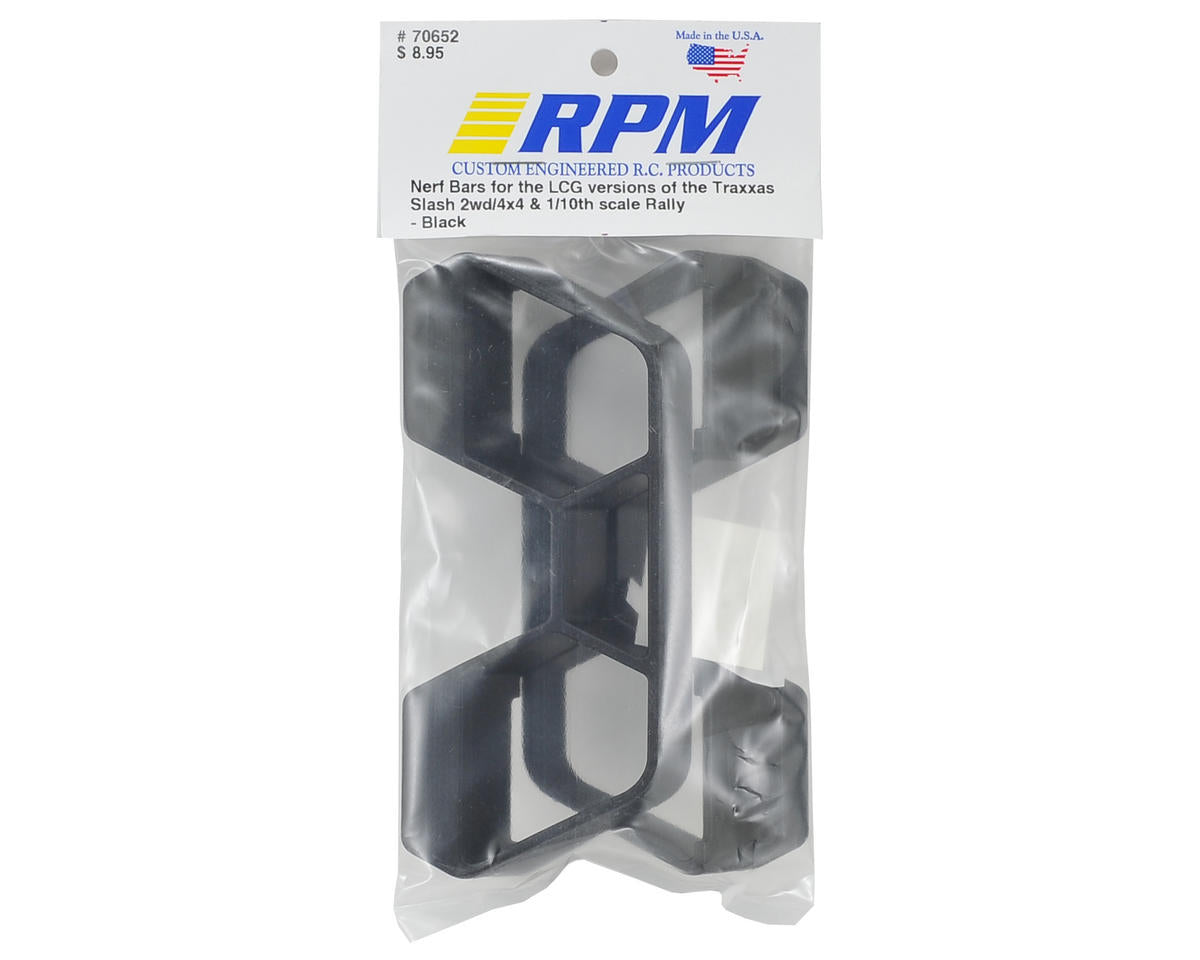 RPM70652; RPM Slash LCG 4x4 & Rally Nerf Bar Set (Black)