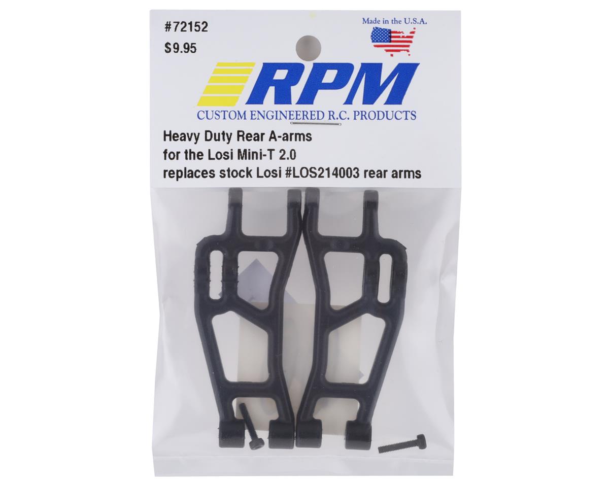 RPM72152; RPM Losi Mini-T 2.0 Heavy Duty Rear A-Arms