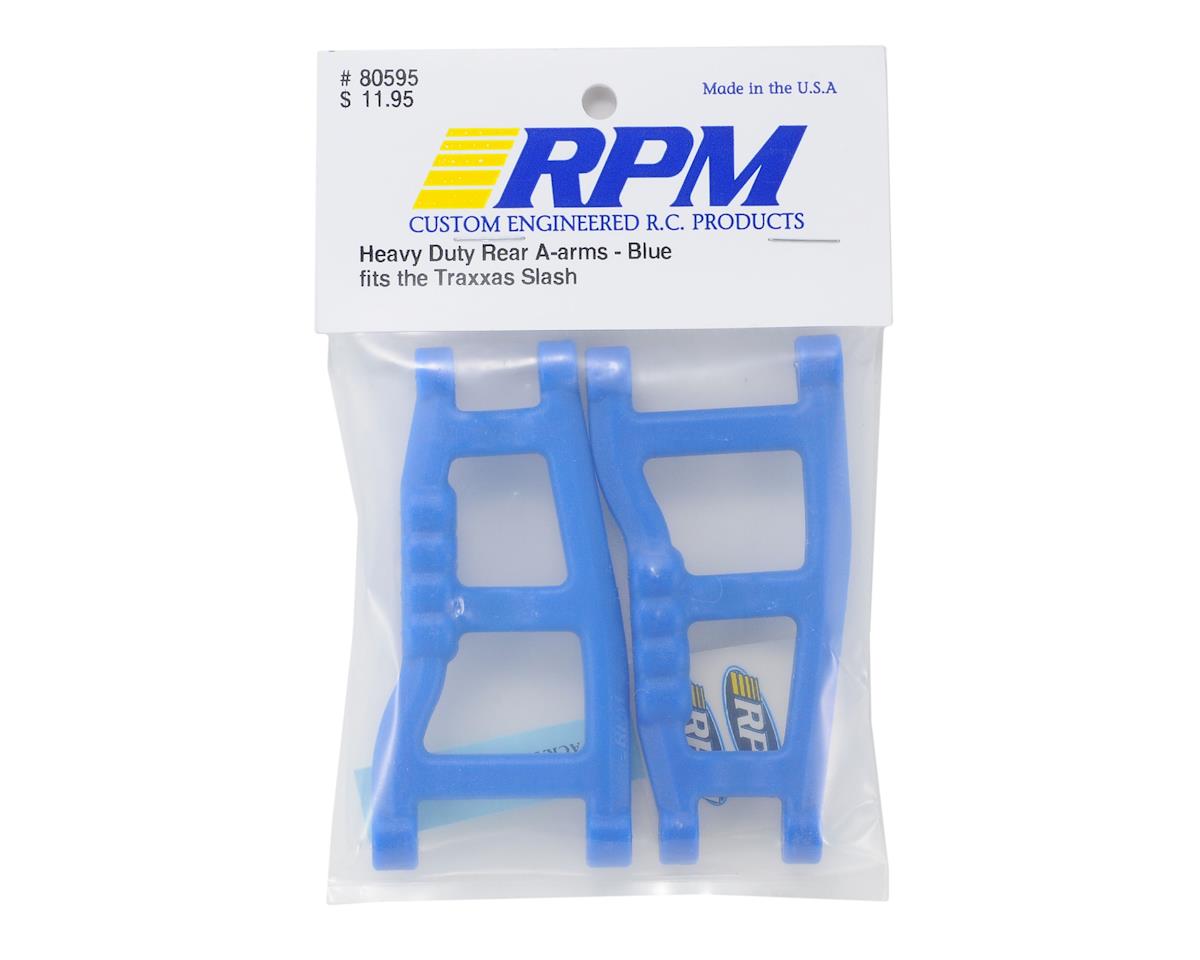 RPM80595; RPM Traxxas Slash Rear A-Arms (Blue) (2)