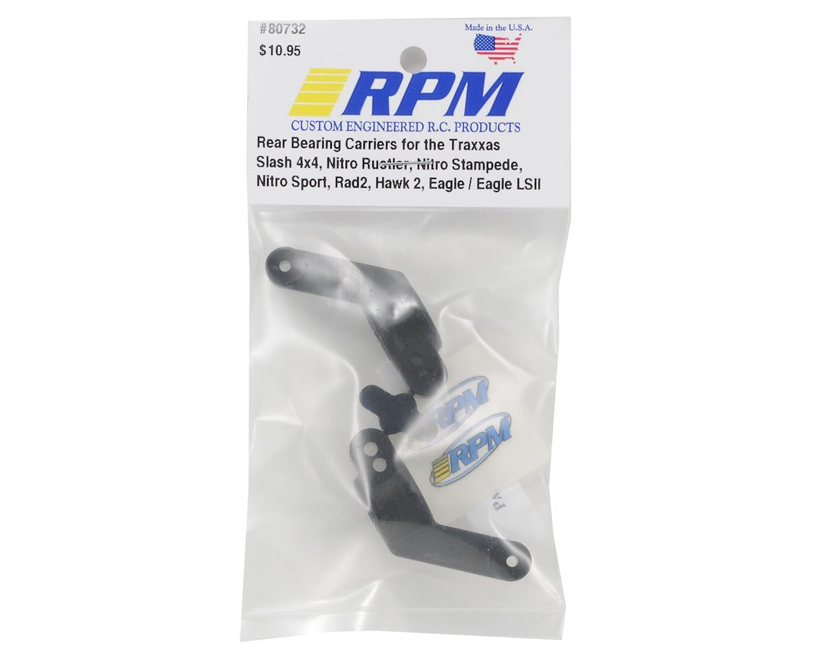 RPM80732; RPM Slash 4x4 Rear Bearing Carrier Set (2)